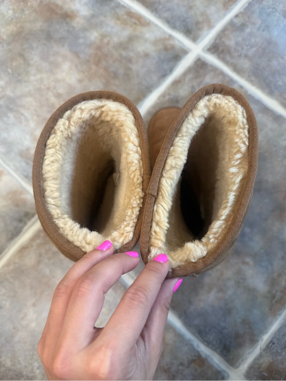 Well Worn UGG Chestnut Suede Tall